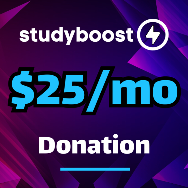 $25 Monthly Donation